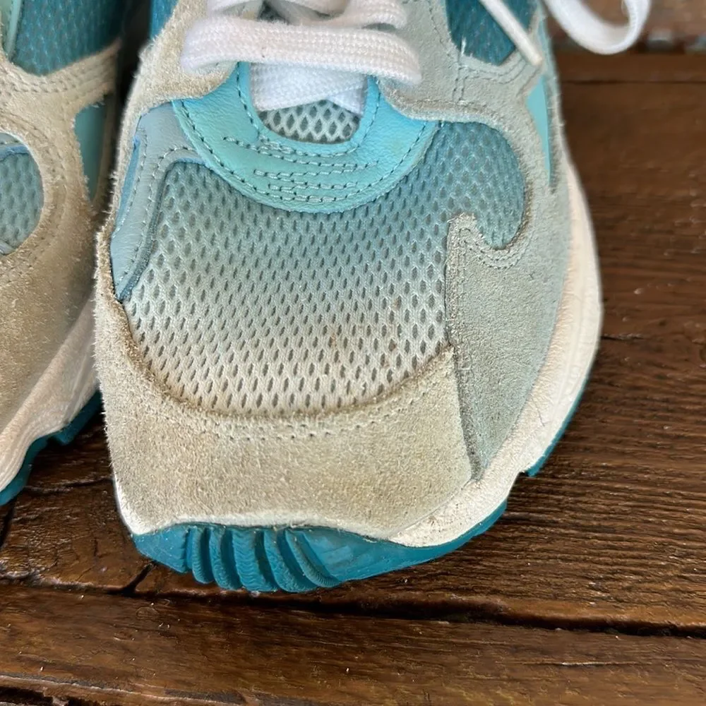 Adidas Women's Blue Falcon Chunky 90s Inspired Suede Sneakers Size 8 - Picture 13 of 13